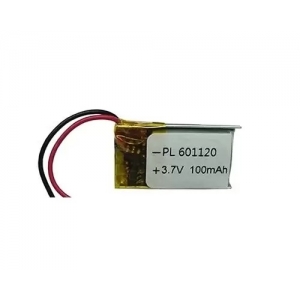 Аккумулятор ( АКБ батарея ) 3.7V 100 Mah 6*11*20мм 2pin 2 контакта