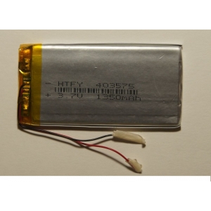 Аккумулятор ( АКБ батарея ) 3.7V 1350Mah 4*35*75мм