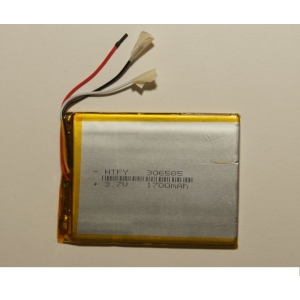 Аккумулятор ( АКБ батарея ) 3.7V 1700Mah 3*65*85мм 3 контакта