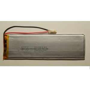 Аккумулятор ( АКБ батарея ) 3.7V 2400Mah 3*45*145мм