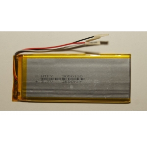 Аккумулятор ( АКБ батарея ) 3.7V 2500Mah 3*50*130мм 3 контакта