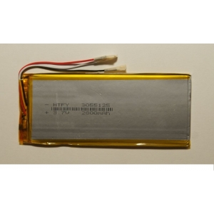 Аккумулятор ( АКБ батарея ) 3.7V 2800Mah 3*55*125мм 3 контакта