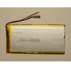 Аккумулятор ( АКБ батарея ) 3.7V 3500Mah 3*60*120мм