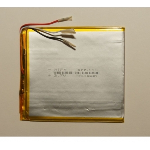 Аккумулятор ( АКБ батарея ) 3.7V 3800Mah 3*95*110мм 3 контакта