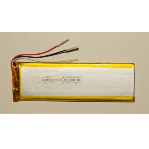 Аккумулятор ( АКБ батарея ) 3.7V 3800Mah 4*45*143мм 3 контакта