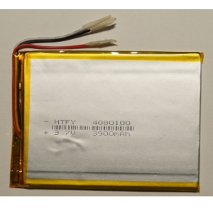 Аккумулятор ( АКБ батарея ) 3.7V 3900Mah 4*80*100мм 3 контакта