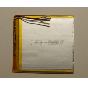 Аккумулятор ( АКБ батарея ) 3.7V 4000Mah 3*100*105мм 3 контакта