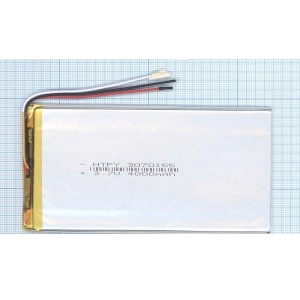 Аккумулятор ( АКБ батарея ) 3.7V 4000Mah 3*70*155мм 3 контакта