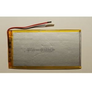 Аккумулятор ( АКБ батарея ) 3.7V 4000Mah 3*75*135мм