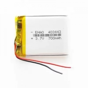 Аккумулятор ( АКБ батарея ) 3.7V 430 mAh 4*34*43 мм 2pin 2 контакта