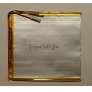 Аккумулятор ( АКБ батарея ) 3.7V 4500Mah 3*105*105мм 3 контакта