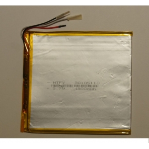 Аккумулятор ( АКБ батарея ) 3.7V 4800Mah 3*105*110мм 3 контакта
