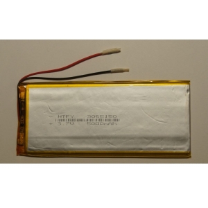 Аккумулятор ( АКБ батарея ) 3.7V 5000Mah 3*65*150мм