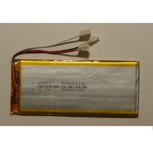 Аккумулятор ( АКБ батарея ) 3.7V 5000Mah 5*56*115мм 3 контакта