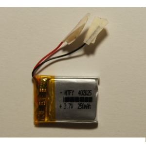 Аккумулятор ( АКБ батарея ) 3.7V 250Mah 4*20*25 mm