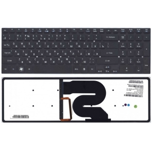 Клавиатура ( замена ремонт ) для ноутбука Acer 8951 5951 черная с подсветкой
