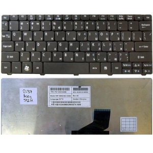 Клавиатура ( замена ремонт ) для ноутбука Acer Aspire Aspire One 521 AO532H D255 D260 D270 NAV50 PAV80 Happy Happy2 черная