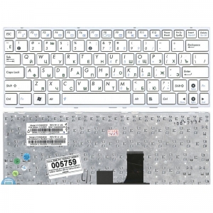 Клавиатура для ноутбука ASUS EeePC Shell 1005HA 1008HA 1001HA White