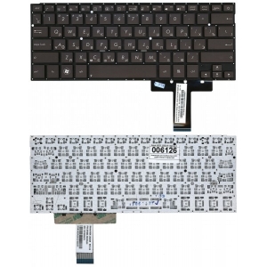 Клавиатура для ноутбука ASUS UX31 UX31A UX32 UX32A black with backlight