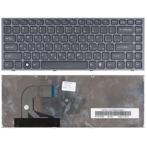 Клавиатура для ноутбука SONY Vaio VPC-S черная с рамкой