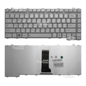 Клавиатура для ноутбука ( замена ремонт ) TOSHIBA Satellite A200 A205 A210 A215 M200 серебристая