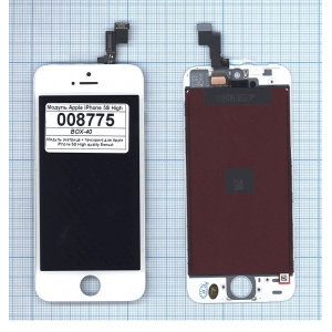 Модуль матрица и тачскрин в сборе для телефона Apple iPhone 5S OEM 4"