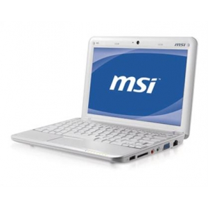 Верхняя часть корпуса ноутбука MSI U135 MS-N014 цвет белый