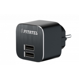 Зарядное устройство для планшета  телефона Pitatel PowerCube2 TPA-HCPC2 2xUSB, 1.0+2.1A